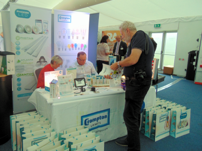 Crompton Trade stand